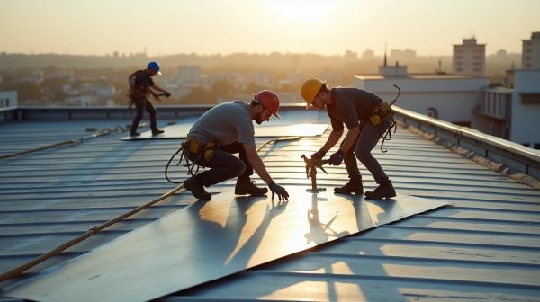 Couvreurs industriels : solutions pour une toiture performante