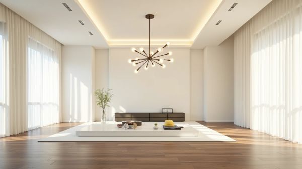 Éclairage raffiné : transformez votre espace avec un plafonnier design